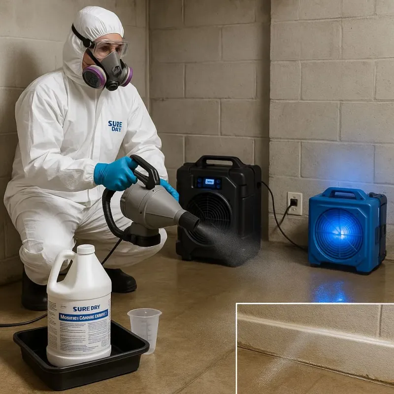 Sanitization and Odor Removal process in Quebrada, PR